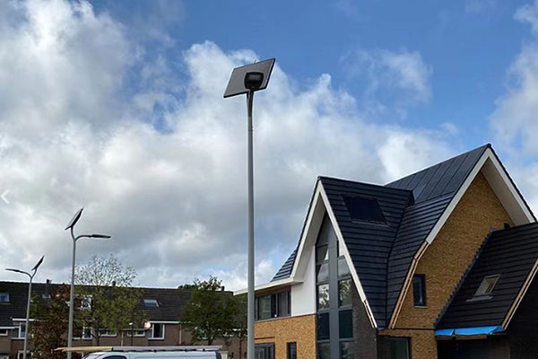 LED outdoor street light housing supplied to Morocco Carcassa d'il·luminació exterior LED subministrada al Marroc