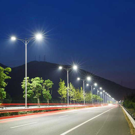 How many meters 1pc led streetlight Quants metres 1 fanal led